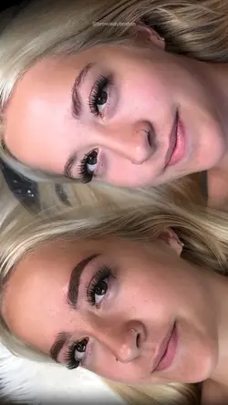 Before after brows