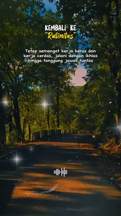 kembali ke rutinitas