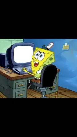 spongebob typing