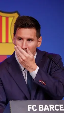 messi üzgün