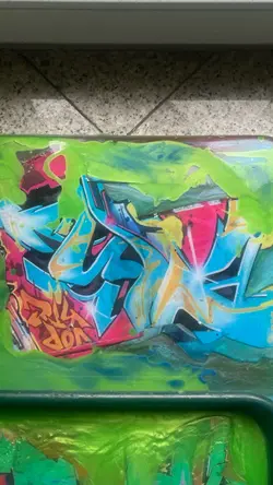 Epoxidharz Kunstwerk