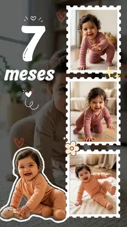 7 meses bebê 🔝
