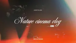 Cinema vlog
