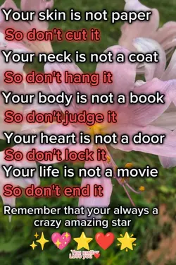 Ur skin is not paper