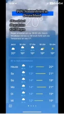 Sommerferien 🌧️