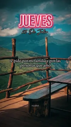 Jueves 25 de Julio