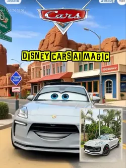 Disney Cars AI Magic