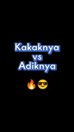 kakaknya vs adiknya