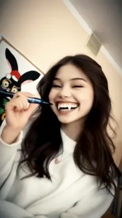 Creepy Devil Smile