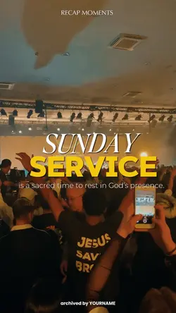 SUNDAY SERVICE