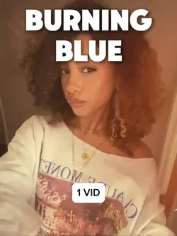 Burning blue