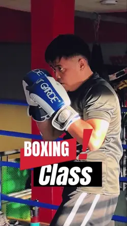 Boxing training 