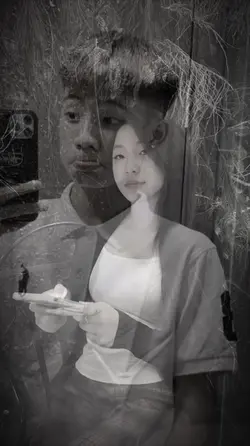 Ảnh mờ cặp đôi