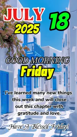 Friday Morning July