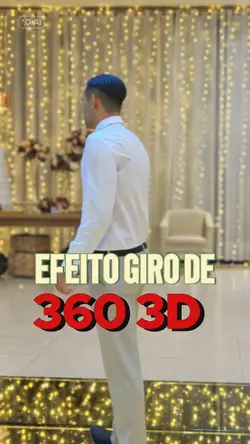Efeito 3d Giro 360