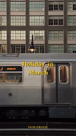 Holiday in march
