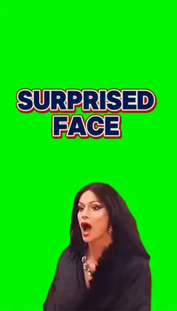 Surprised face