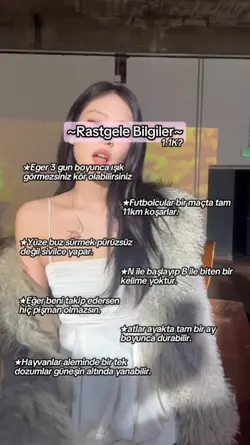 Rastgele bilgiler