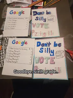 Bye grade six!