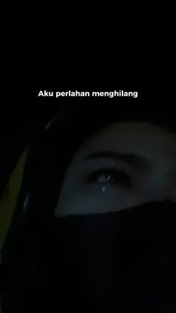 Perlahan menghilang 