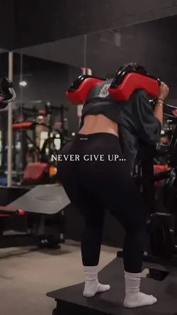 never give up