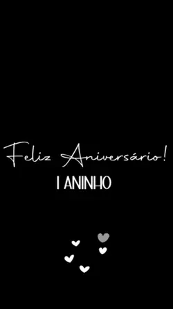 feliz 1 aninhos 