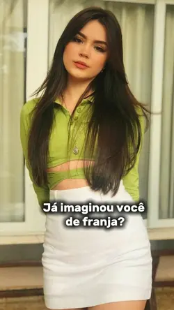 Você de franja