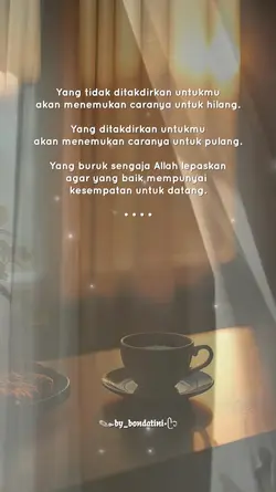 JIKA INI TAKDIRKU...