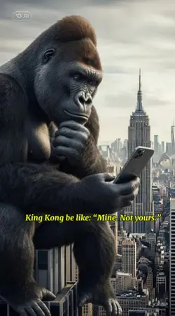 king kong be like