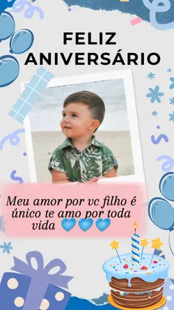 parabéns filho 