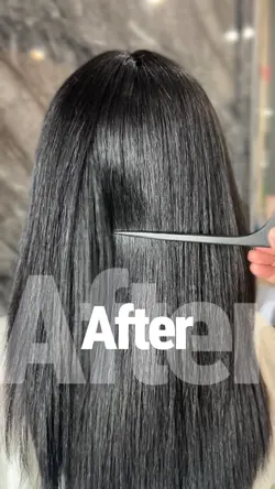 Before after salon