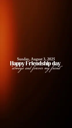 happy Friendship day