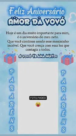 Aniversário do neto