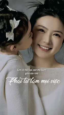 Mẫu 1 ảnh mẹ bé