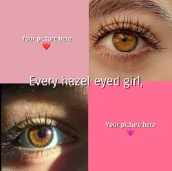 Hazel+blue=besties🩵🩷