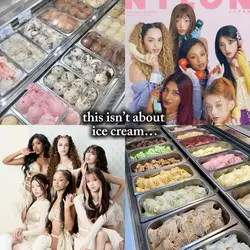 not about ice cream.