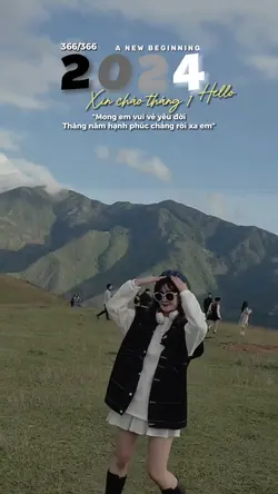 Xin chào tháng 1