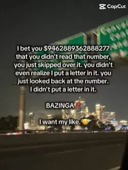Hehe BAZINGA