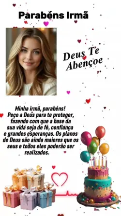 Parabéns Irmã