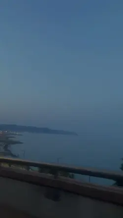 beach with lighting 