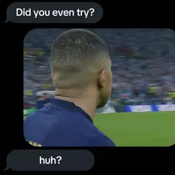 Did you even try?