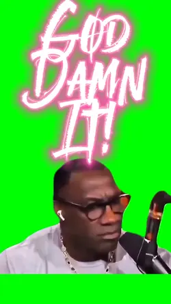 God damn it