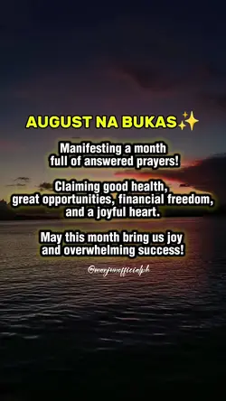 AUGUST NA BUKAS!
