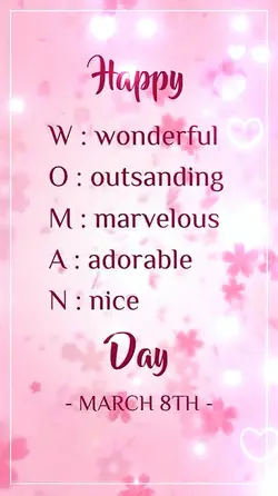 Happy Woman Day