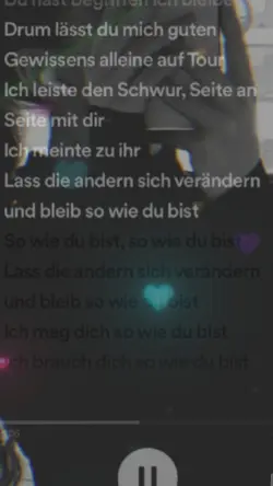 Bleib so wie du bist