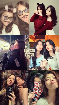 2 friends 4 years
