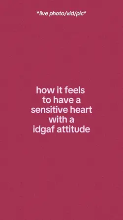 Sensitive Heart. 
