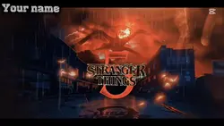 Stranger things edit