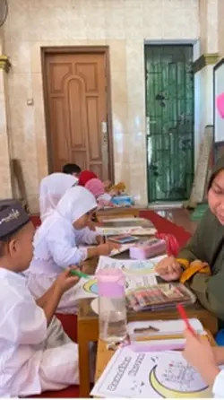 Mewarnai tema ramadh