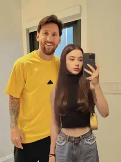 photo with messi